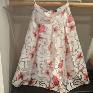 Antoni Melani a line pleated skirt